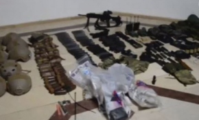 Marmaris'te çok sayıda silah bulundu