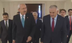 Başbakan Yıldırım, CHP Genel Başkanı Kılıçdaroğlu ile görüştü