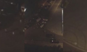 Jandarma Genel Komutanlığı önünde vatandaşlara saldırı anı