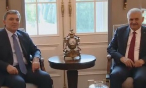 Başbakan Yıldırım, 11. Cumhurbaşkanı Gül ile görüştü