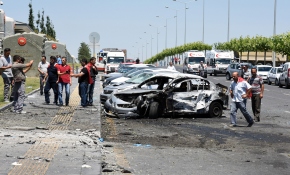 Darbe girişimi günü Cumhurbaşkanlığı Külliyesi'nde oluşan hasar