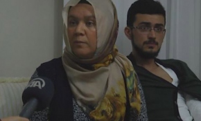 Vurulan oğlunu bırakıp direnmeye devam etti