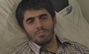 Doktor kendi yarasına ilk müdahaleyi yaptı