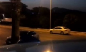 Marmaris'teki otele askerleri almaya gelen helikoptere polislerin ateş açma anı