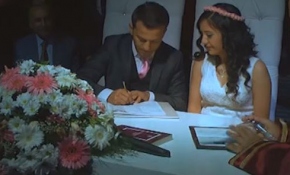 Demokrasi nöbetinde evlendiler