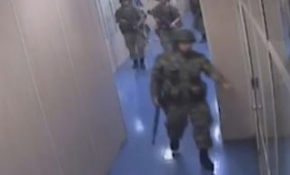 Darbecilerin AKOM baskını