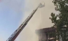 Ataşehir'de yangın