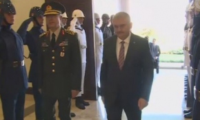 Başbakan Yıldırım, Genelkurmay Karargahı'nda