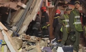 Fas'ta 4 katlı bina çöktü