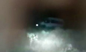 Bomba yüklü aracın patlatılma anı