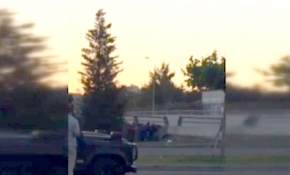 Hainlerin polislerle çatışması