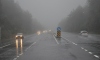 Bolu Dağı'nda sağanak ve sis etkili oluyor