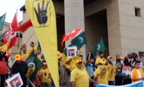 Rabia katliamı Kanada’da protesto edildi