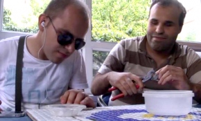 'Gönül gözleriyle' mozaik sanatını öğreniyorlar