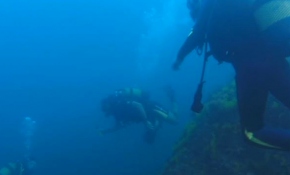 Giresun Adası dalgıçlara ev sahipliği yaptı