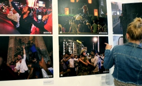 Üsküp'te 'Demokrasi Zaferi Fotoğraf Sergisi' açıldı