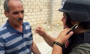 TRT Haber Cerablus'ta