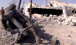 Cerablus'ta TSK’nın imha ettiği terör yuvaları görüntülendi