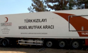 Türk Kızılayı’nın Cerablus'a yardımları sürüyor