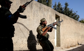 DAİŞ'in elinden alınan köy