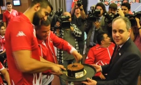 Gençlik ve Spor Bakanı Kılıç, Türk Milli Takımı oyuncuları ile buluştu