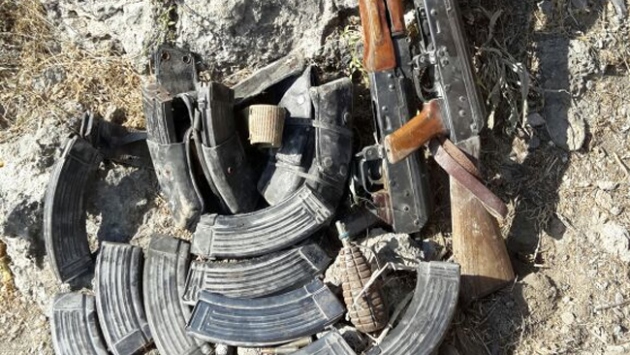 Çukurca'da çok sayıda mühimmat ele geçirildi