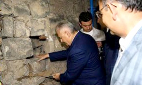 Başbakan Yıldırım, Sur'da incelemelerde bulundu