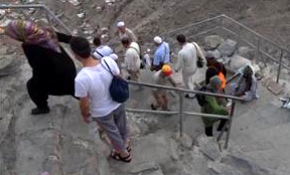 Hacı adaylarının zorlu Hira yolculuğu