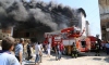 Hatay'da imalathanede yangın