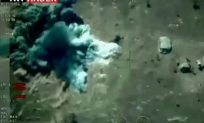 DAİŞ'e ait 5 hedefin imha edilme anı