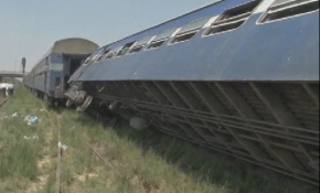 Mısır'da tren kazası