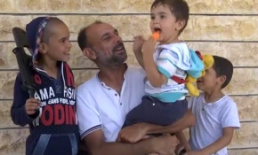 Cerablus'ta terörden uzak ilk bayram