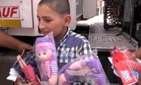 AK Parti Gençlik Kolları Yardım konvoyu, Cerablus'ta