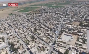 Cerablus havadan görüntülendi