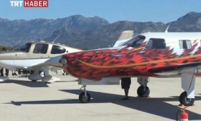 Gökyüzü tutkunları Antalya'da buluştu