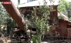 Asırlık değirmenin çarkları zamana karşı direniyor