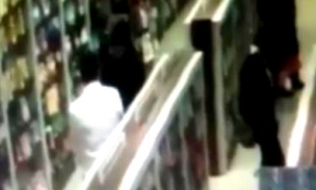 Hırsızlık anı, güvenlik kameralarına yansıdı