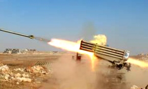 Suriyeli muhalifler, Esed güçlerini grad füzeleriyle vurdu