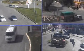 İşte ilginç MOBESE kazaları