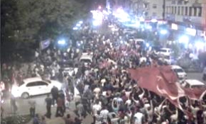 15 Temmuz gecesi Sincan'da yaşananlar güvenlik kameralarına yansıdı