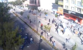 PKK yandaşlarının 6-7 Ekim'deki şiddeti kamerada