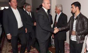 İçişleri Bakanı Soylu'dan taziye ziyareti