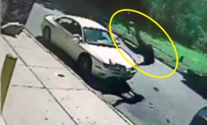 Trafik canavarının hedefi yaşlı adam oldu