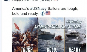 ABD Donanmasından 'skandal' paylaşım