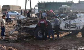 Azez'de bombalı saldırı