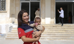 Cerablus'un "acil meleği"