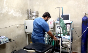 Türkmendağı'nın "yer altı hastanesi"