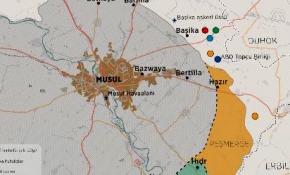 Musul güney, doğu ve kuzeyindeki 5 bölgeden tamamen kuşatıldı