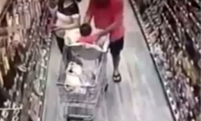 Neredeyse bebeği kaçırıyordu