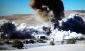 3 ton patlayıcı imha edildi